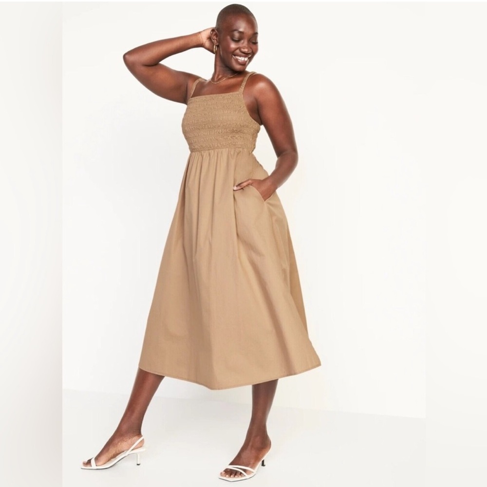 Old Navy Tan Dress